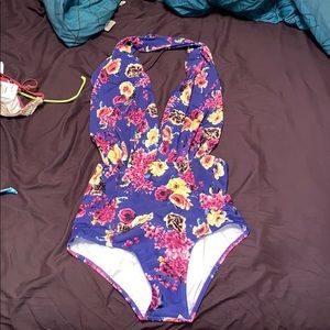 Halter top one piece